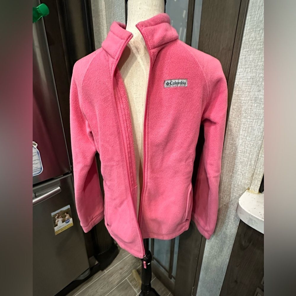 Columbia Pink Fleece Jacket